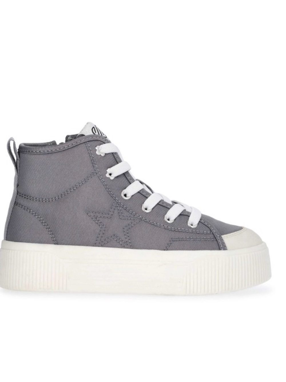 Girls justice high top sneakers